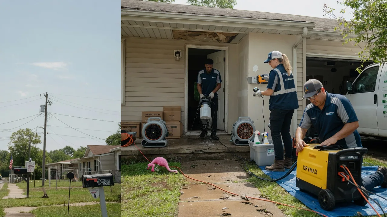 Storm Damage Water Removal in Wood River, IL near me